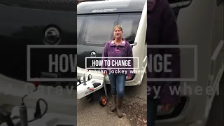 How to Change a KARTT Caravan Jockey Wheel with Sammy Faircloth