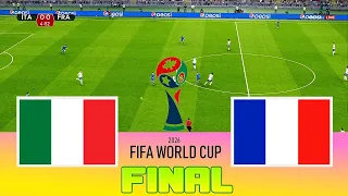 ITALY vs FRANCE - Final FIFA World Cup 2026 | Full Match All Goals | Football Match