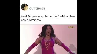 Cardi B sings Tomorrow 2 Mocking Ice Spice