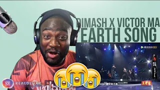 POWERFUL COMBINATION! DIMASH & VICTOR MA - EARTH SONG REACTION!