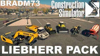 CONSTRUCTION SIMULATOR (2022) - LIEBHERR PACK!!!