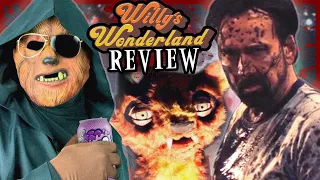 WILLY'S WONDERLAND (2021) Review | One Night at Nic Cage's