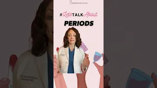 Let’s talk about periods with an OBGYN Part 1  #shorts