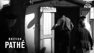 German Elections - Communist Agitators Arrested (1953)