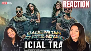 Bade Miyan Chote Miyan - OFFICIAL Trailer Reaction + Breakdown | Akshay Kumar | Tiger Shroff