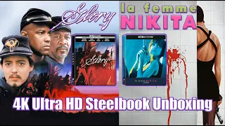 Glory / La Femme Nikita - 4K Ultra HD Steelbook Unboxing