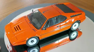 BMW M1 by Norev in 1:18 scale diecast