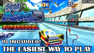 Sega Model 3 Supermodel Emulator Full Setup Guide 2024 #segamodel3 #model3 #SuperModel