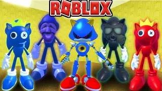 🎉Desbloqueamos a METAL SONIC, BLUE SONIC , RED SONIC RAINBOW FRIENDS | Find The Sonic Morphs