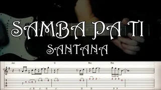 Samba pa ti - Santana | Full TAB | Guitar Cover | Lesson | Tutorial | Sheet