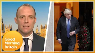 Dominic Raab Quizzed On Boris Johnson's Alleged Garden Party During Lockdown | GMB