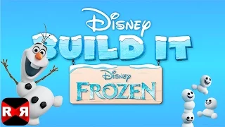 Disney Build It: Frozen - Olaf in Town of Arendelle - iOS / Android Gameplay