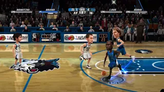 NBA Jam On Fire Edition Road Trip The Minnesota Timberwolves Vs. The Dallas Mavericks