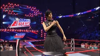 WWE 2K22 Wednesday Jenna Ortega Vs. Mia Yim Wednesday Debuts