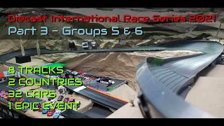 Diecast International Race Series 2021 | Pt. 3 - Round 1 | Diecast Race Series