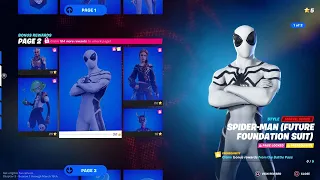 Fortnite Chapter 3 Season 1 All Battle Pass Rewards Showcase