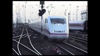 Railways of Germany 1991 - Trains at Frankfurt (Main) Hbf.