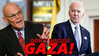 "Don't F*cking Talk About Gaza!" James Carville FLIPS OUT on Biden, Dems w/ Steve Grumbine