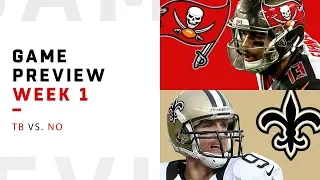 Tampa Bay Buccaneers vs. New Orleans Saints | Week 1 Game Preview | NFL Playbook