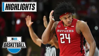 Purdue at Rutgers | Big Ten Men's Basketball | Highlights | Dec. 9, 2021