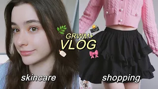 vlog ♡ grwm | Buckhon places to visit | skincare care routine for sensitive skin | my life in Seoul