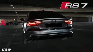 2017 Audi RS7 Performance Akrapovič Exhaust | Start And Revs | Brutal Sound!