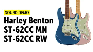 Harley Benton ST-62CC MN & ST-62CC RW - Sound Demo (no talking)