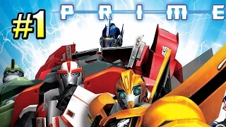 Трансформеры Прайм {Transformers Prime The Game} часть #1 — Метеоритные Войны