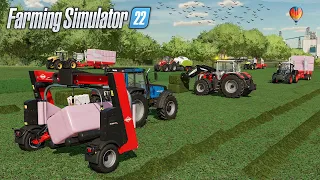 Richesse Familiale #2 | Vente d'enrubannés & Nouveaux tracteurs (Farming Simulator 22 RP)
