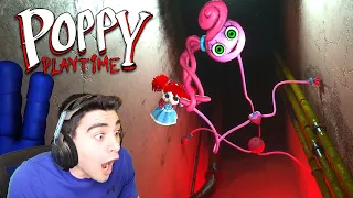 MOMMY LONG LEGS ATTACKED AND KIDNAPPED POPPY!!! - Poppy Playtime (Chapter 2 - Part 1)