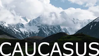 Caucasus Mountains in Summer - Drone Footage