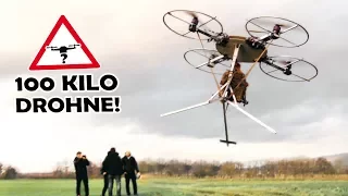 Our GIANT DRONE finally takes of! Human drone #4