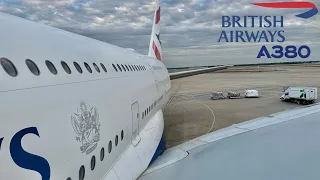 4K 🇺🇸 Dallas DFW - London Heathrow LHR 🇬🇧 British Airways, Airbus A380 [FULL FLIGHT REPORT]