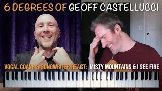 Vocal Coach & Songwriter React to Geoff Castellucci (VoicePlay) - The Hobbit | Reaction & Analysis