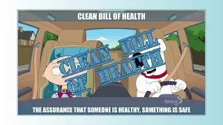 Clean bill of health (long version) - Learn English with phrases from TV series - AsEasyAsPIE