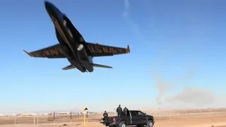 Watch out!! Blue Angels Spectacular low transition take-off!!! NAF El Centro 2019