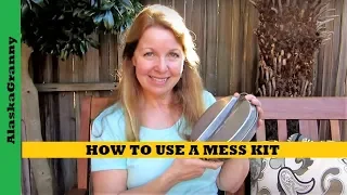 How To Use a Mess Kit 1944 US Army Mess Kit