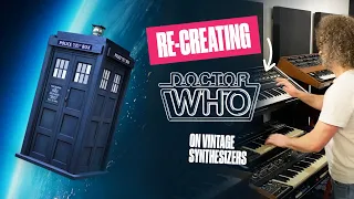 Doctor Who Theme Music - Played on Vintage Synths