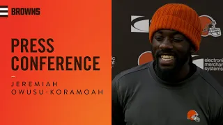 Jeremiah Owusu-Koramoah: "Whatever's expected of me, I'll do" | Press Conference
