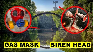 DROHNE überwacht SIREN HEAD vs. GAS MASK von POPPY PLAYTIME 3 um 3 UHR mittags!! | KAMBERG TV