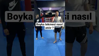 Boyka tekmesi nasıl atılır ? #shorts