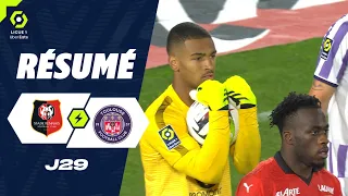 STADE RENNAIS FC - TOULOUSE FC (1 - 2) - Highlights - (SRFC - TFC) / 2023-2024