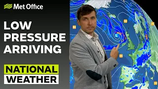 13/09/23 – Wet and windy in the north – Afternoon Weather Forecast UK – Met Office Weather