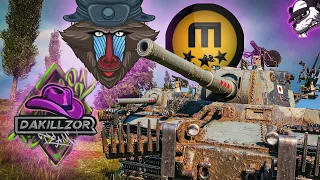 Ansturm Mega Platoon mit @skill4ltu @Dakillzor @DezGamez @Mailandd @martyvole  Highlights[WoT - ENG]