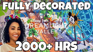 Full Valley Tour | 2000+ hrs | PS5 | Disney Dreamlight Valley
