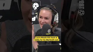 Laura Woods DEFENDS Martinelli after Gabby SLAMS him for celebrating before scoring!🔥