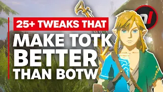 25+ Tweaks That Make Zelda: Tears of the Kingdom BETTER Than Breath of the Wild