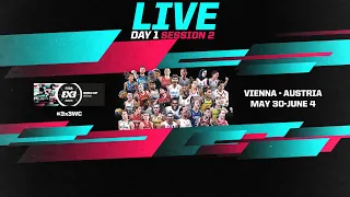 RE-LIVE | FIBA 3x3 WORLD CUP 2023 | Day 1/Session 2