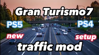 gran turismo 7 ps5 and ps4 traffic custom game setup easy no players need all ai #granturismo7