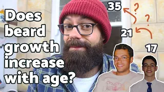 Does beard growth increase with age? | The teen and adult beard roadmap